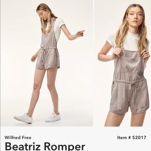 Aritzia Wilfred Free Beatriz Romper